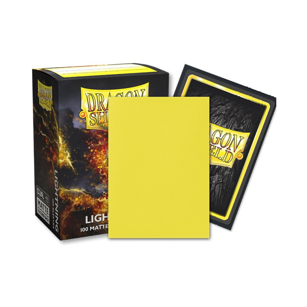 Dragon Shield: Sleeves – Matte Dual – Lightning