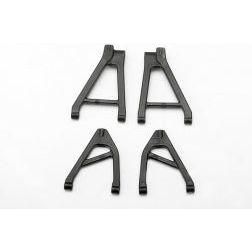 Traxxas Suspension arm set, rear (includes upper right & left and lower right & left arms) (1/16 Slash)-Traxxas-ProHobbies