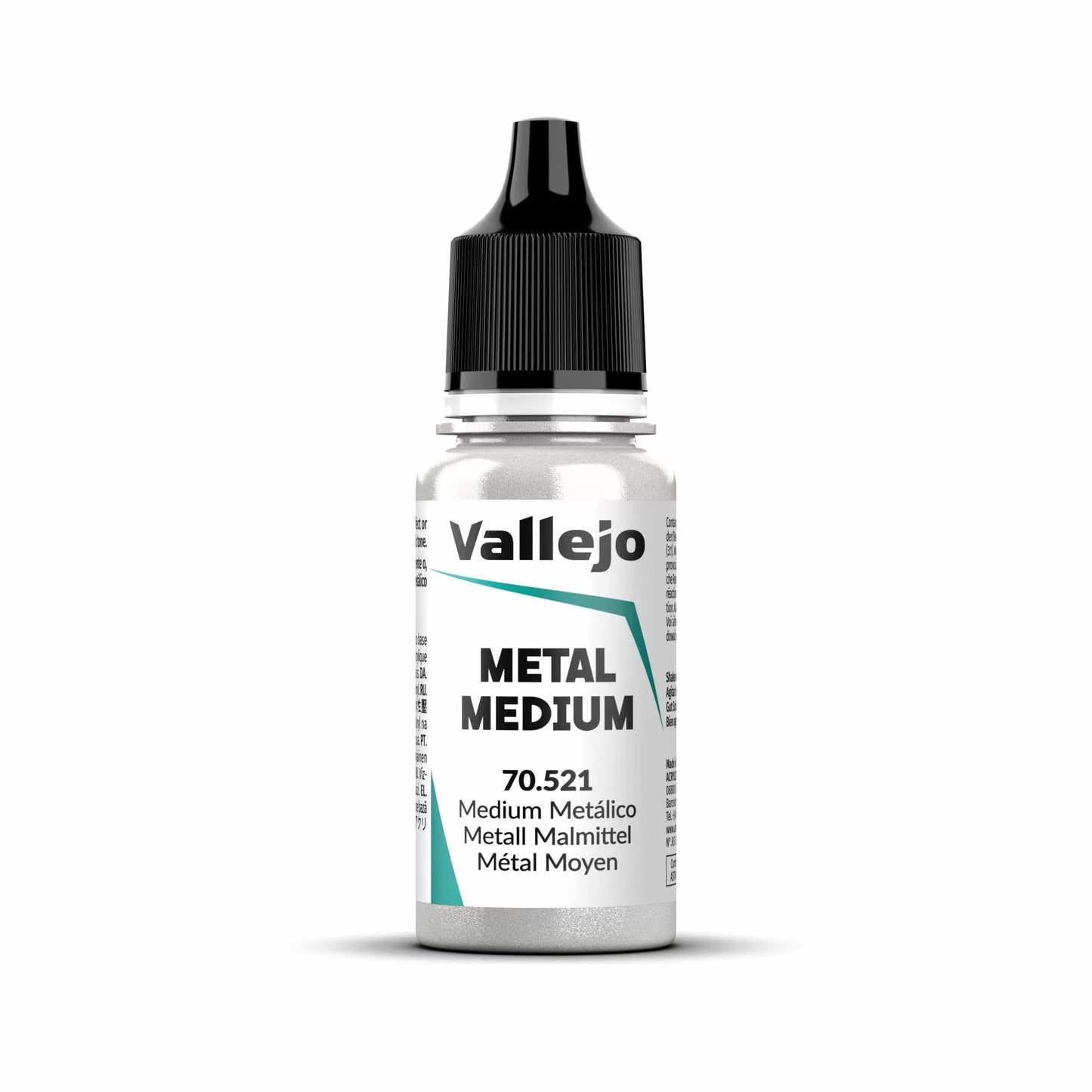 Vallejo - Auxiliaries - Metal Medium 18ml-Air brush Paint-LetsPlayGames-ProHobbies