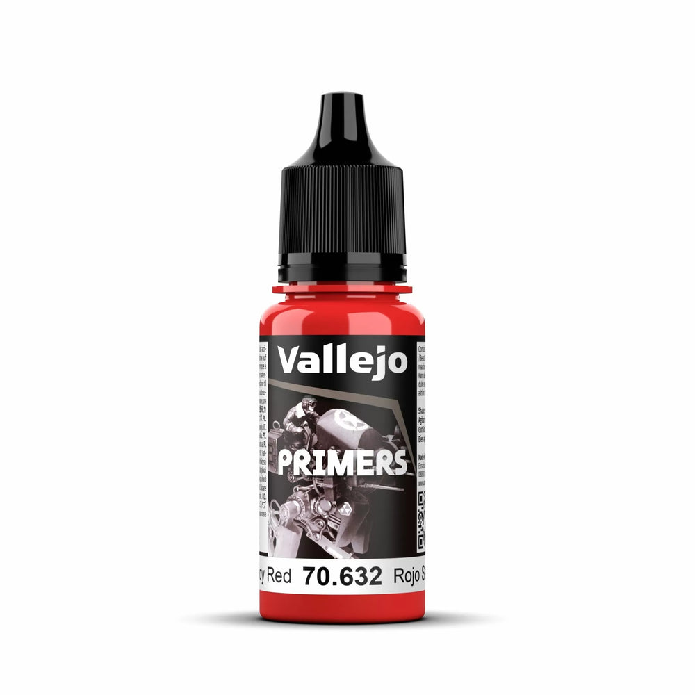 Vallejo - Surface Primer - Bloody Red 18ml-Air brush Paint-LetsPlayGames-ProHobbies