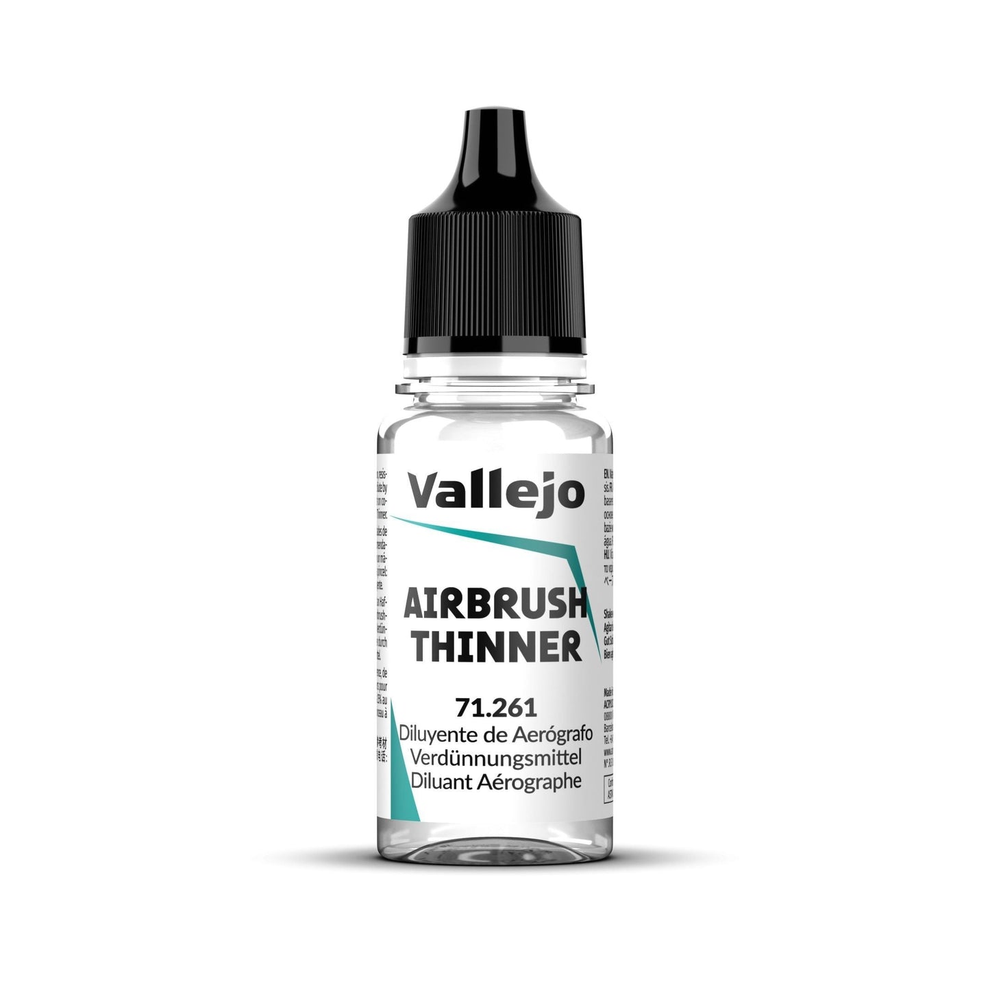 Vallejo - Auxiliaries - Airbrush Thinner 18ml-Air brush Paint-LetsPlayGames-ProHobbies