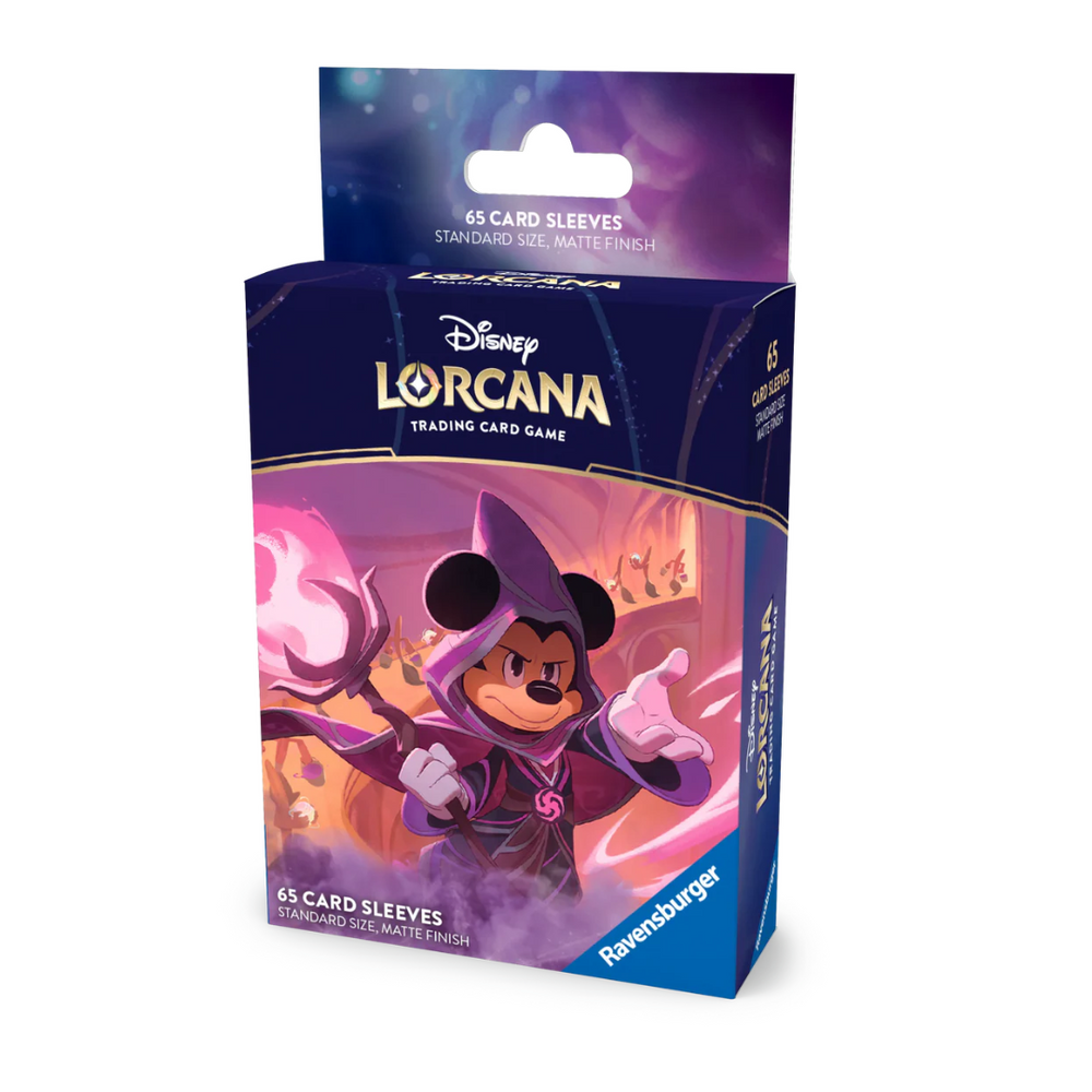 Disney Lorcana set 8 Reign of Jafar Card Sleeves - Mickey Mouse
