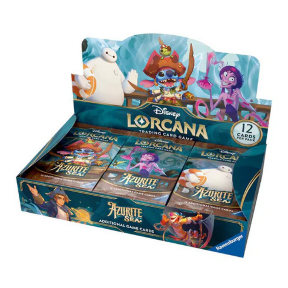 Disney Lorcana - Azurite Sea set 6 Booster Box - Unowned - Sealed