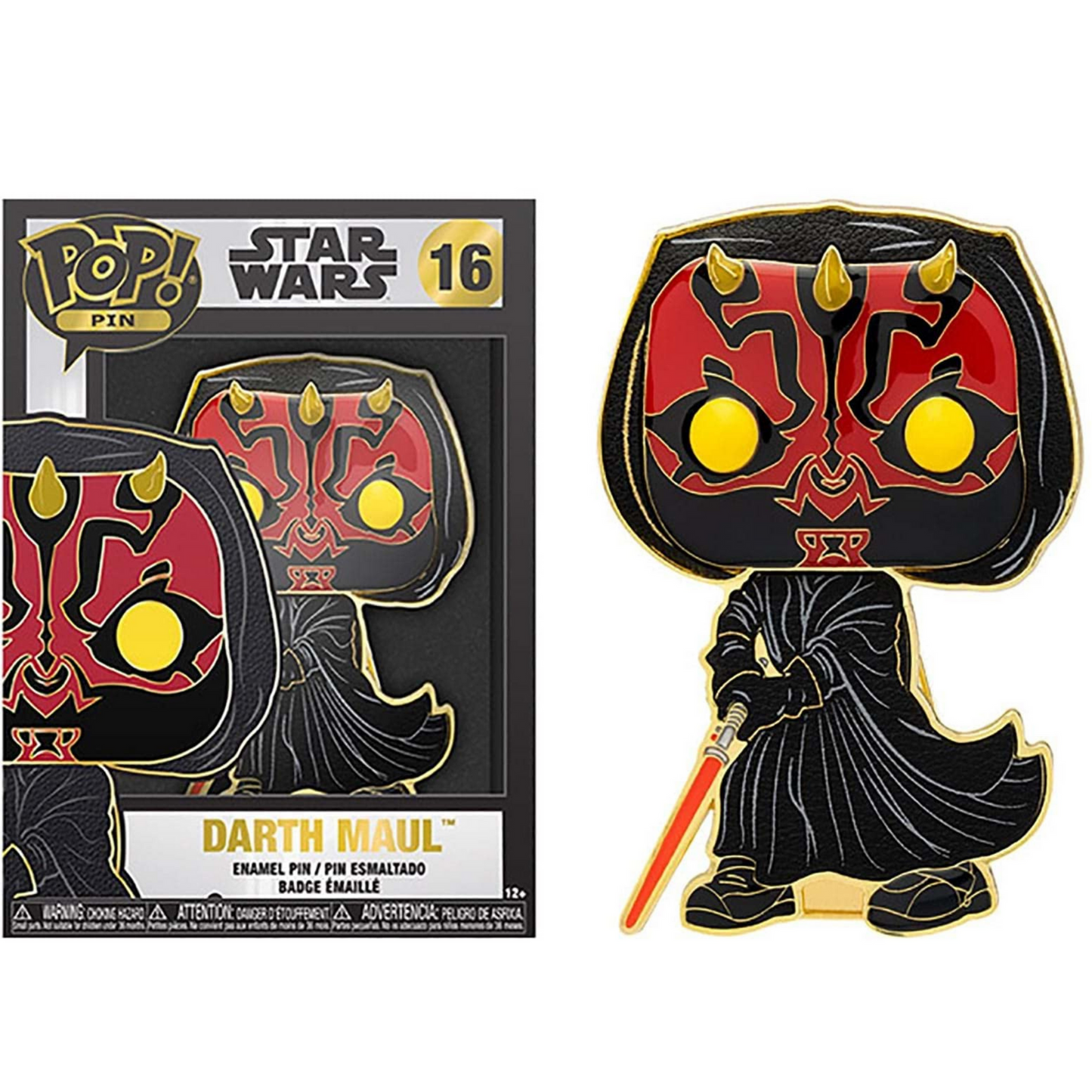 Star Wars - Darth Maul 4" Pop! Enamel Pin