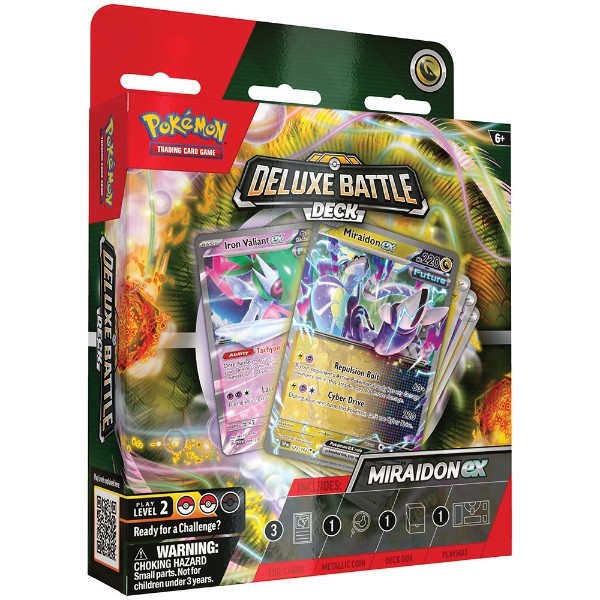 POKÉMON TCG Miraidon ex Deluxe Battle Deck