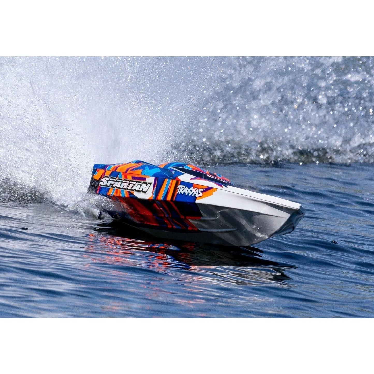 
                  
                    TRAXXAS SPARTAN BRUSHLESS 36" BOAT TQI - ORANGER-Traxxas-ProHobbies
                  
                