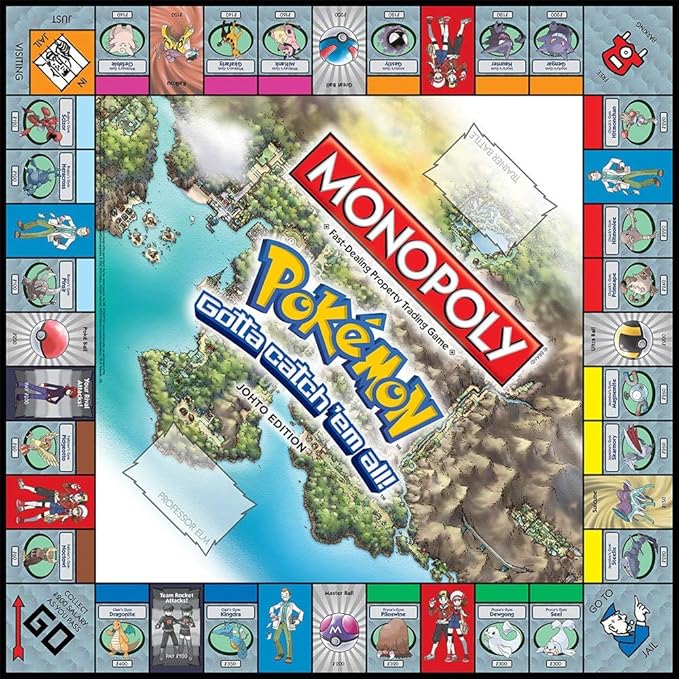 
                  
                    Monopoly - Pokemon Johto Edition
                  
                