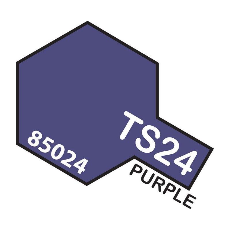 Tamiya TS-24 Purple Lacquer Spray Paint 100ml-Tamiya-ProHobbies