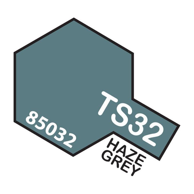 Tamiya TS-32 Haze Grey Lacquer Spray Paint 100ml-Tamiya-ProHobbies