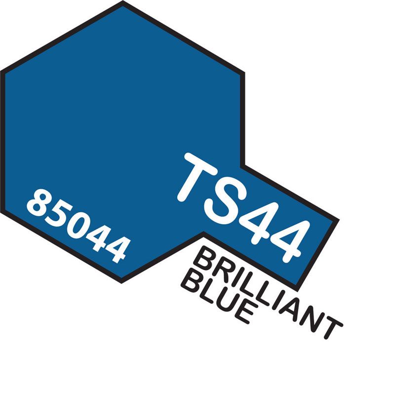 Tamiya TS-44 Brilliant Blue Lacquer Spray Paint 100ml-Tamiya-ProHobbies