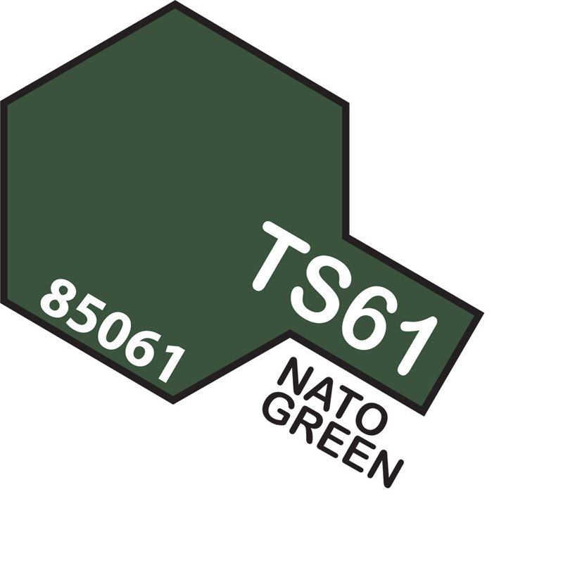 
                  
                    Tamiya TS-61 Nato Green Lacquer Spray Paint 100ml-Tamiya-ProHobbies
                  
                