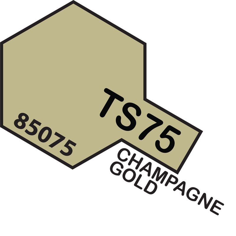 Tamiya TS-75 Champagne Gold Lacquer Spray Paint 100ml-Tamiya-ProHobbies