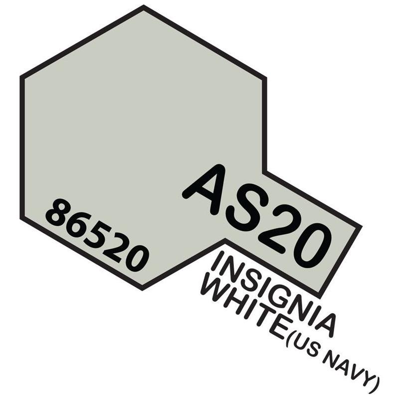 TAMIYA AS-20 INSIGNIA WHITE(US NAVY)-Paint-Tamiya-ProHobbies