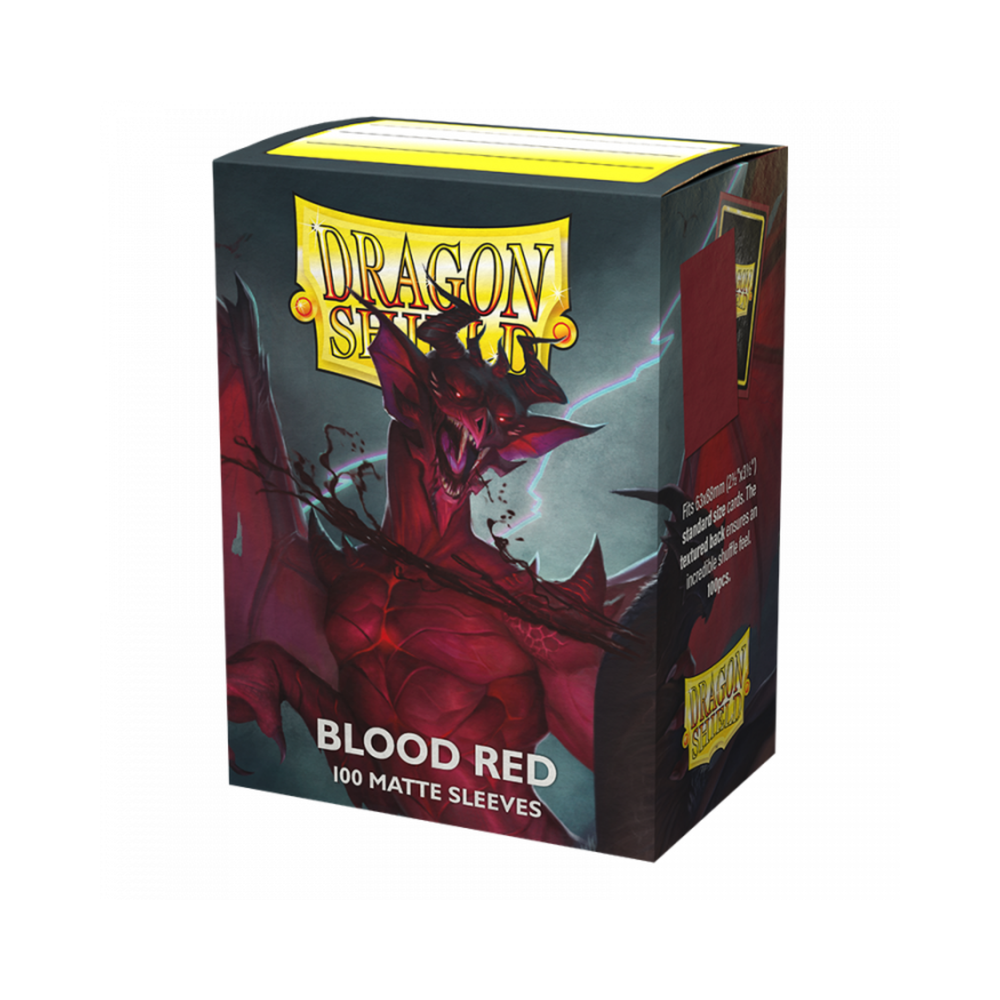Dragon Shield: Sleeves – Matte – Blood Red