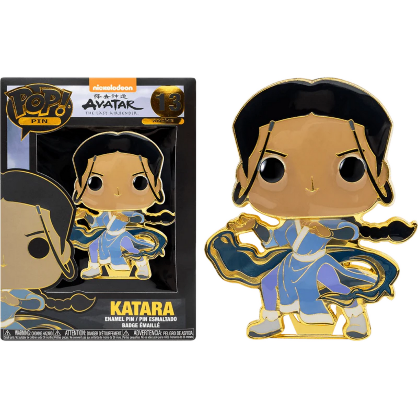 Avatar The Last Airbender - Katara 4" Pop! Enamel Pin