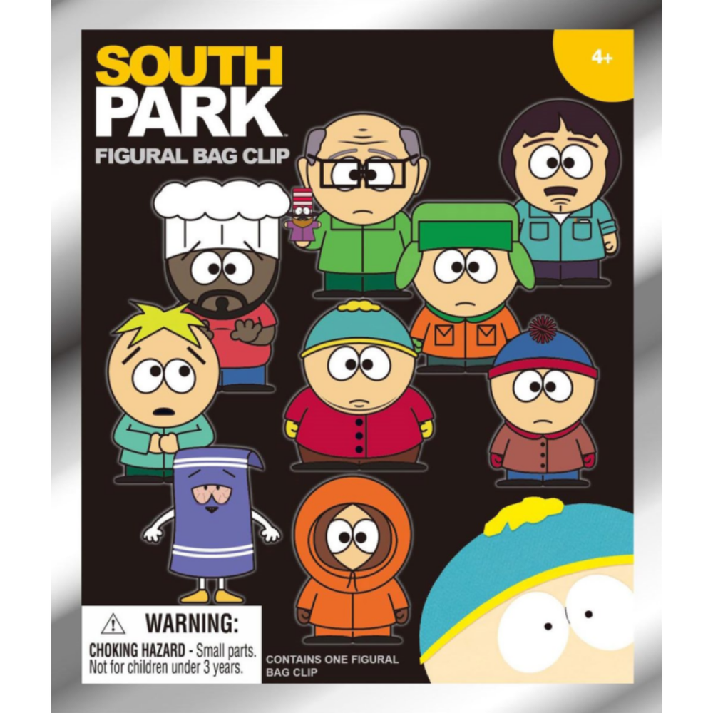 
                  
                    South Park - Mystery 3D Figural Foam Bag Clip Blind Bag
                  
                