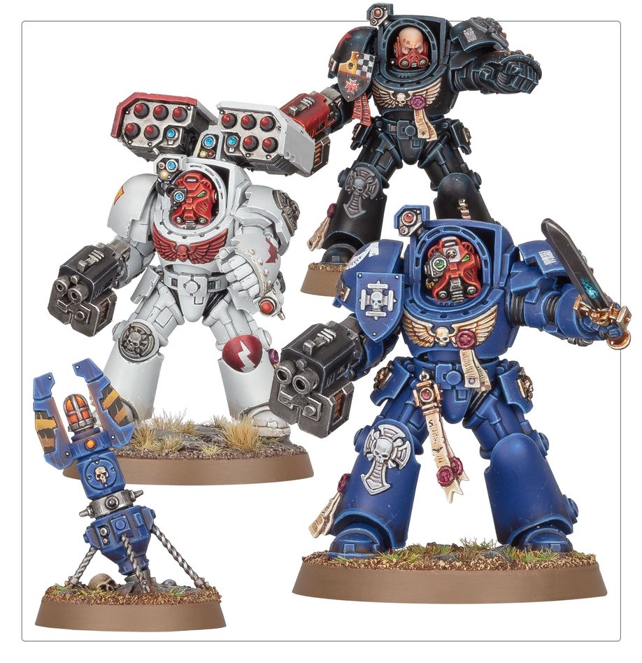 
                  
                    WARHAMMER 40K: SPACE MARINES TERMINATOR SQUAD
                  
                