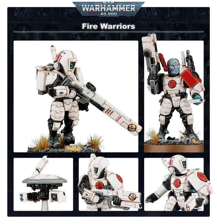 
                  
                    T'au Empire: Fire Warriors Strike Team-Games Workshop-ProHobbies
                  
                