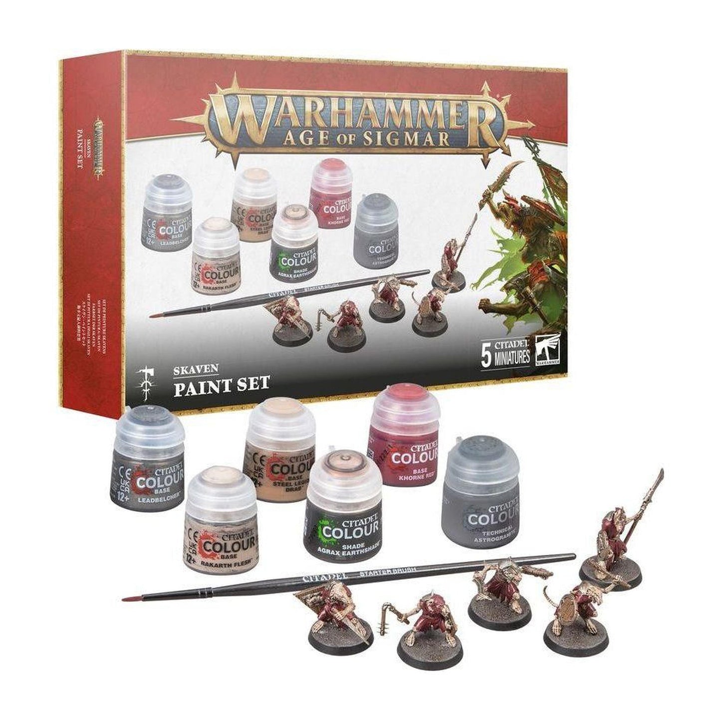 Warhammer Age of Sigmar: Skaven + Paint Set