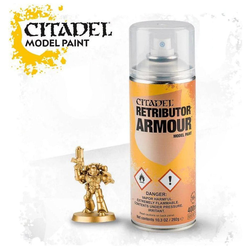 
                  
                    Citadel Retributor Armour Spray Paint-Games Workshop-ProHobbies
                  
                