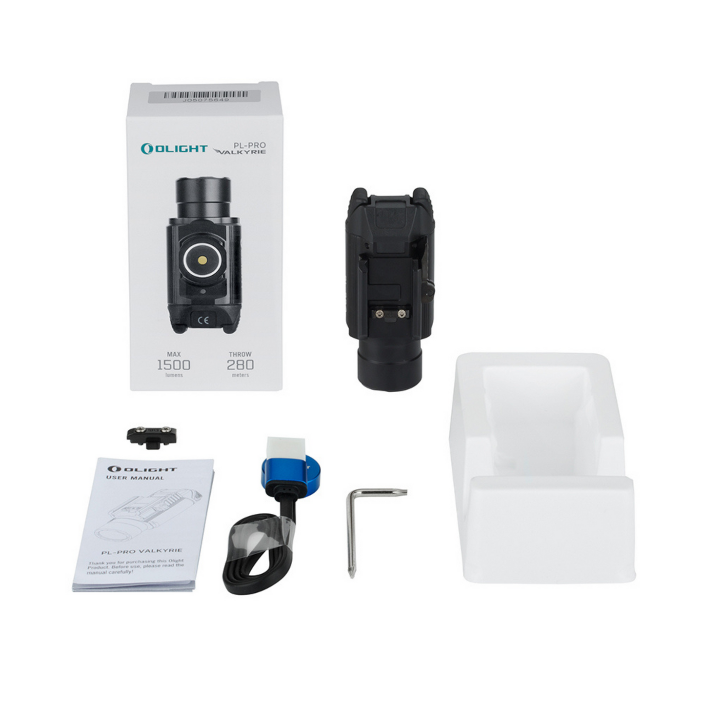 
                  
                    Olight PL-Pro Valkyrie 1500 Lumens Compact Tactical Flashlight - Black
                  
                