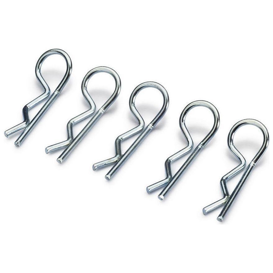 Absima Body Clips small/silver (10)-Command Elite Hobbies-ProHobbies