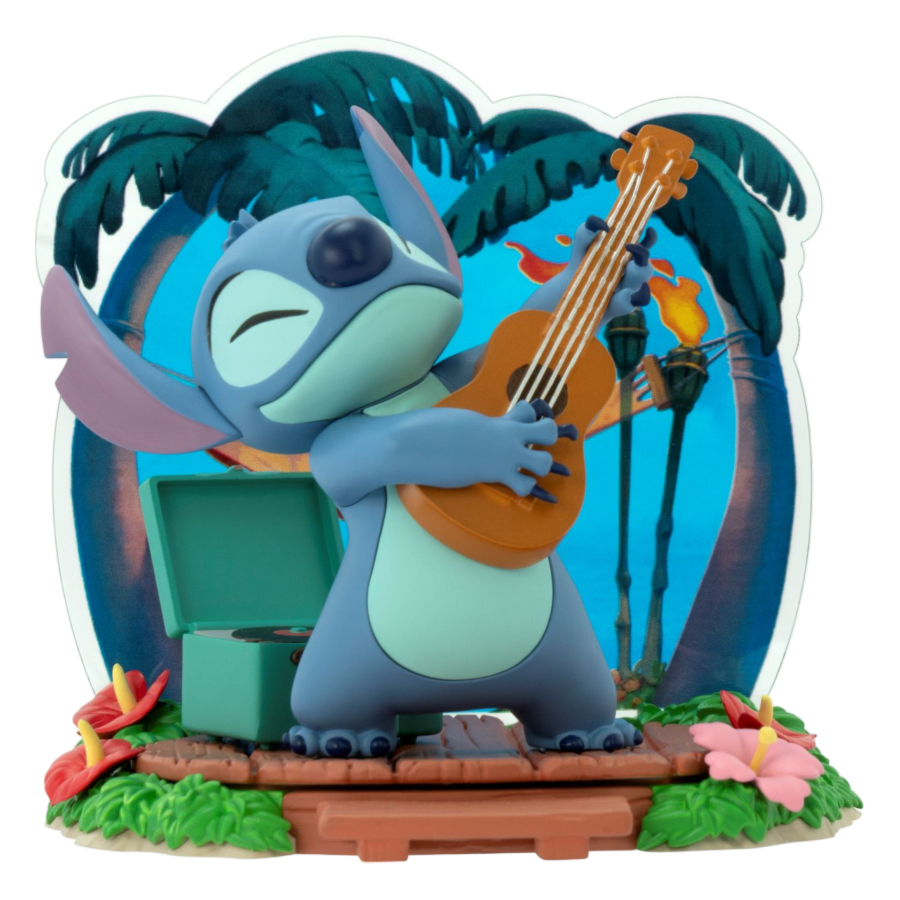 Lilo & Stitch - Stitch (with Guitar) 1:10 Scale Figure-IKON-ProHobbies