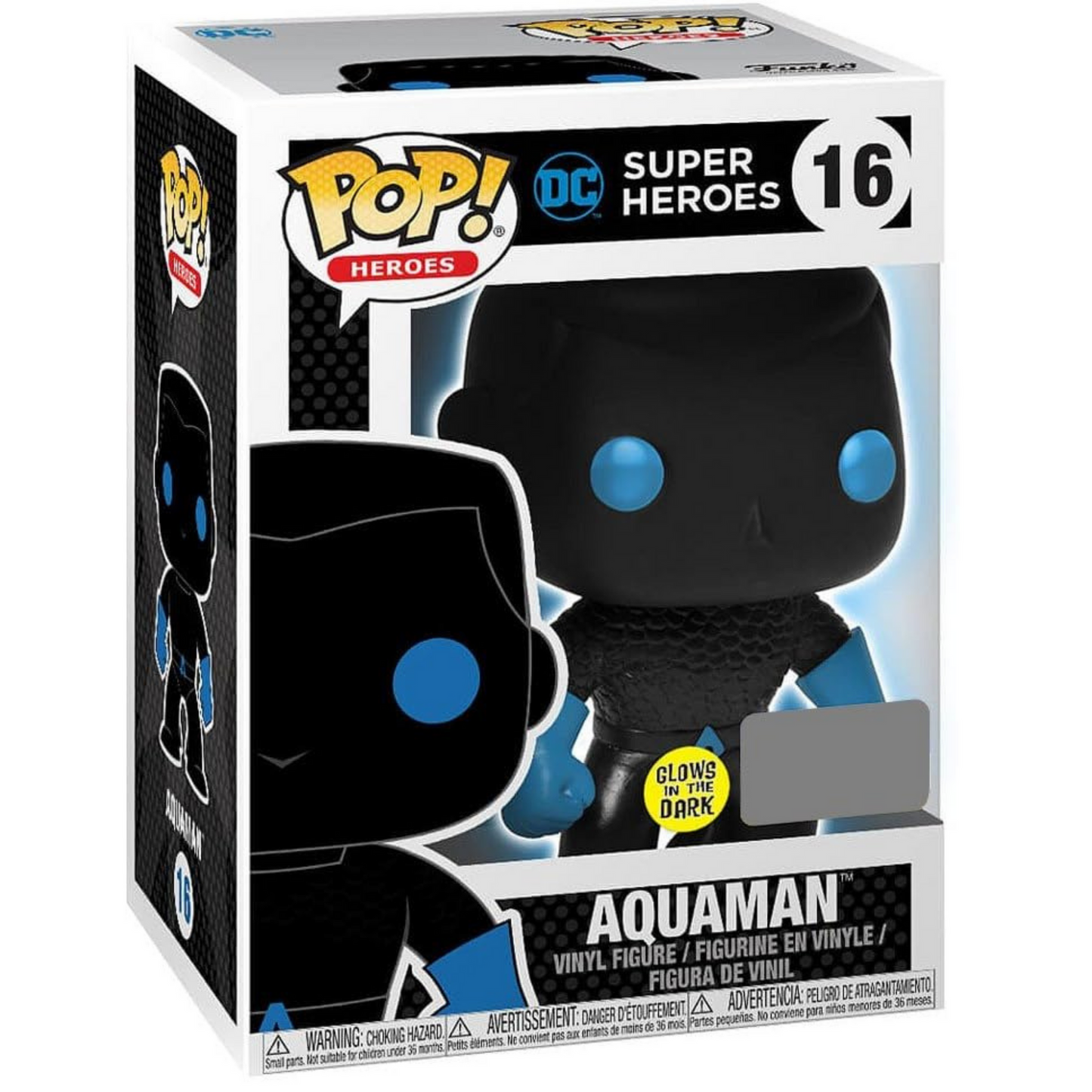
                  
                    DC Superheroes - Aquaman (glow in the dark, blue and black)
                  
                