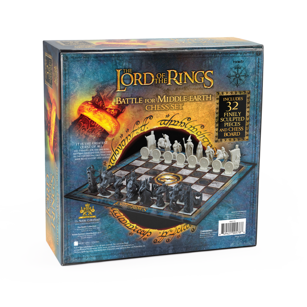 
                  
                    LORD OF THE RINGS Chess Set: Battle For Middle-Earth
                  
                