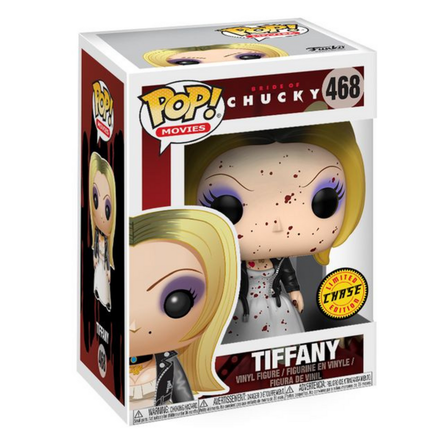 
                  
                    Bride of Chucky - Tiffany POP! Vinyl [CHASE EDITION + CASE]
                  
                