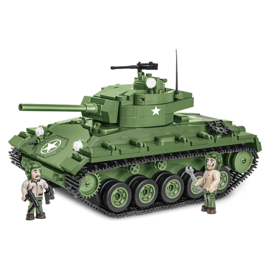 World War II - M24 Chaffee Tank 588 pieces