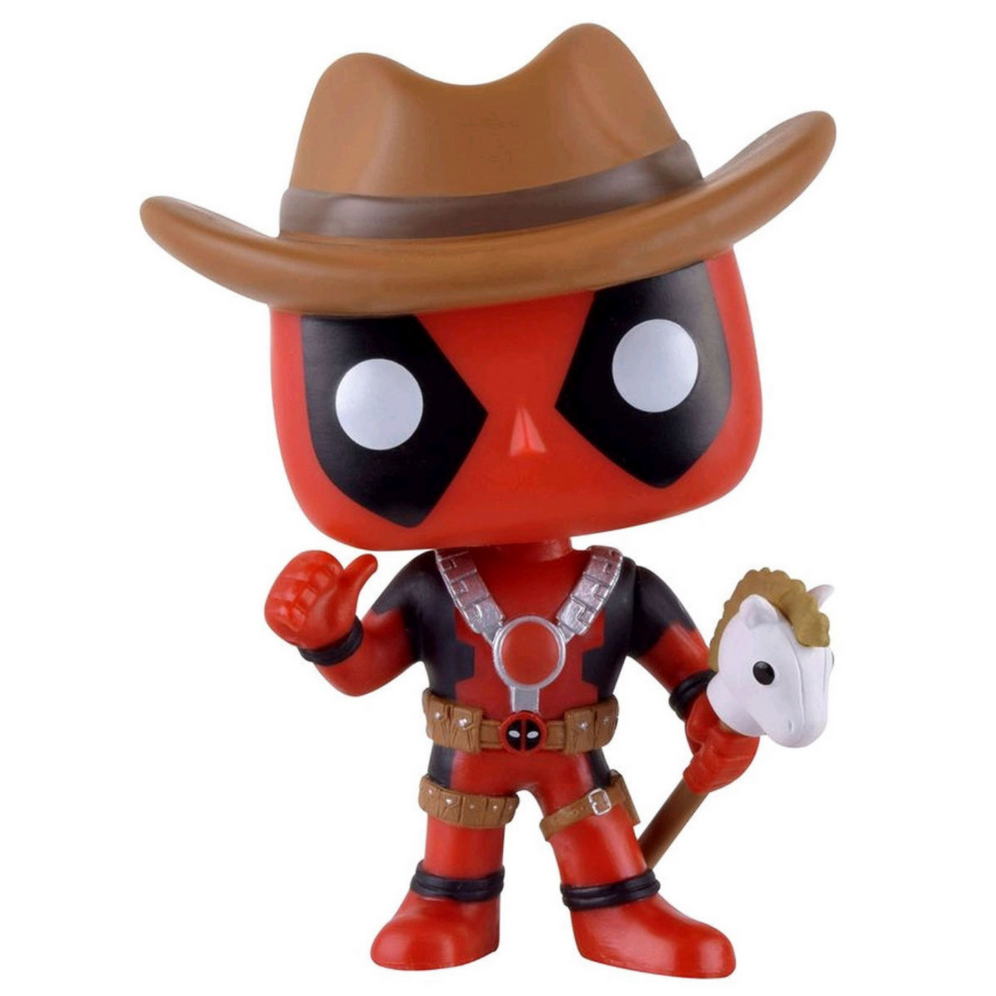 Deadpool - Deadpool POP! Vinyl (cowboy hat with horse toy)