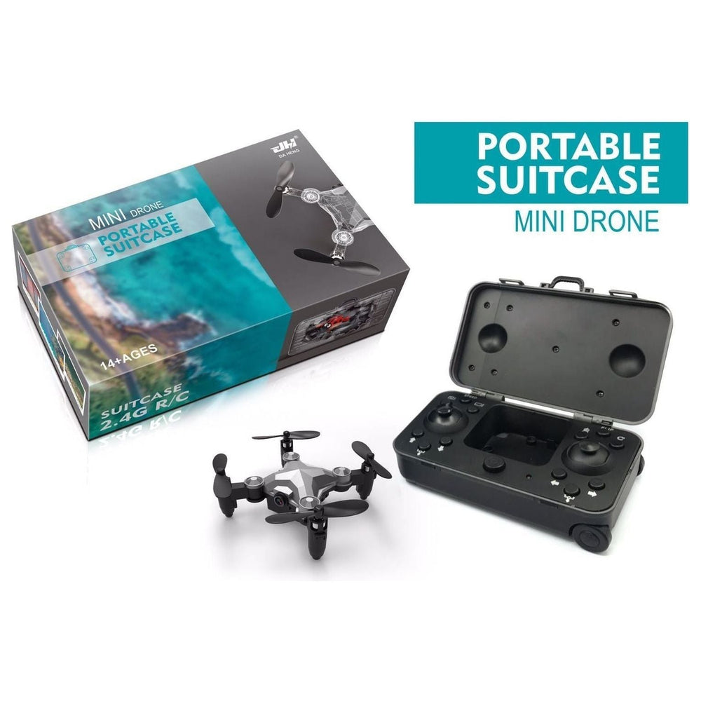 
                  
                    JHL 2.4g Wifi Dh-120 Mini Luggage Drone Quadcopter Remote Control Altitude Hold Real-time Transmission Fpv 4-axis Rc-Command Elite Hobbies-ProHobbies
                  
                