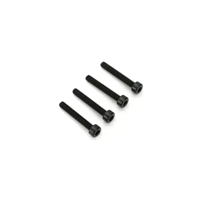 Dubro M3 x 20mm Cap Head Screws, 4pcs, Part 2126