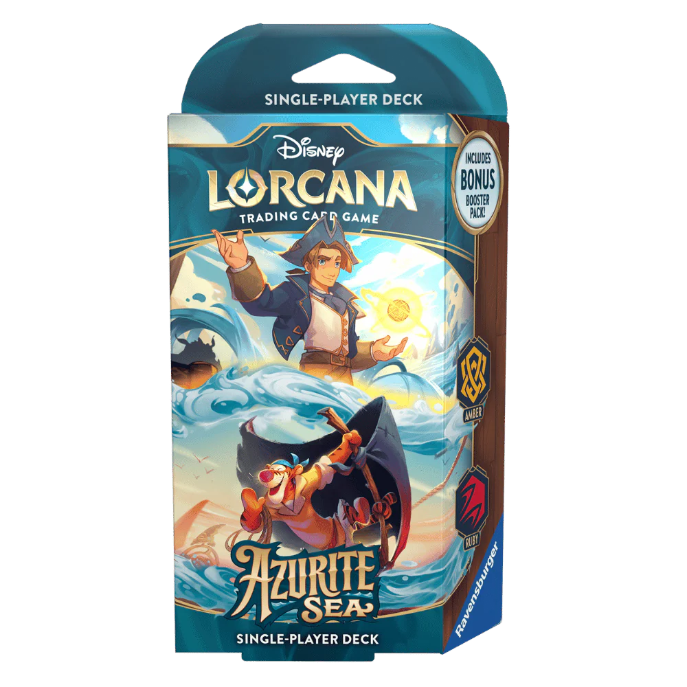 
                  
                    Disney Lorcana TCG: Azurite Sea Starter Deck
                  
                