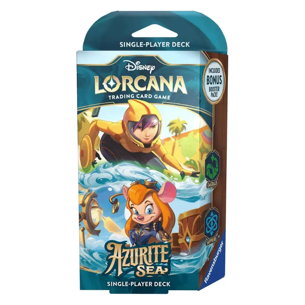 Disney Lorcana TCG: Azurite Sea Starter Deck-Trading Cards-Lorcana-ProHobbies