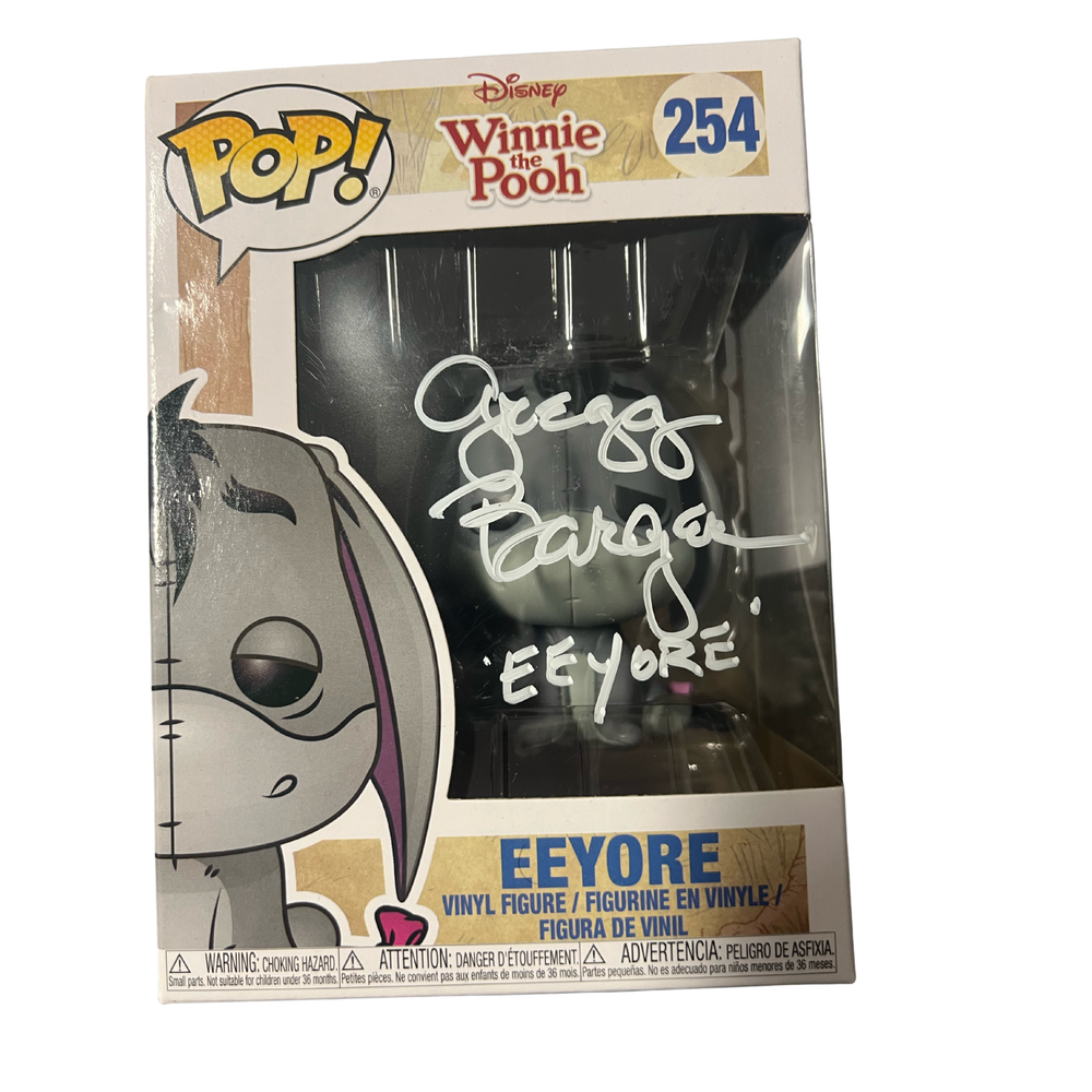 Winnie the Pooh - Eeyore Pop! Vinyl - Signed Edition with Certificate of Authenticity by Gregg Berger