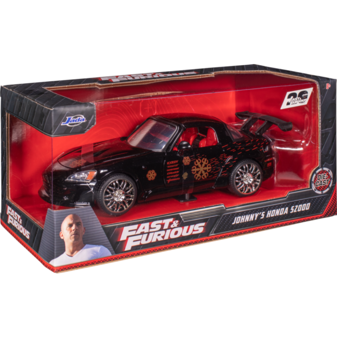 The Fast and the Furious - Johnny's 2000 Honda S2000 1/24th Scale Metals Die-Cast Vehicle Replica