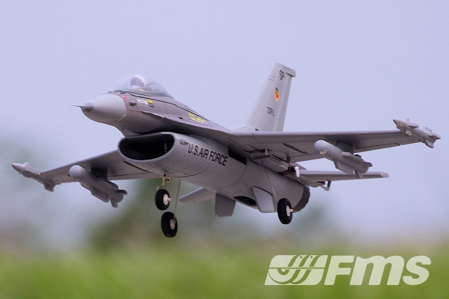 
                  
                    FMS F-16 V2 64mm EDF Jet Grey PNP - Command Elite Hobbies
                  
                