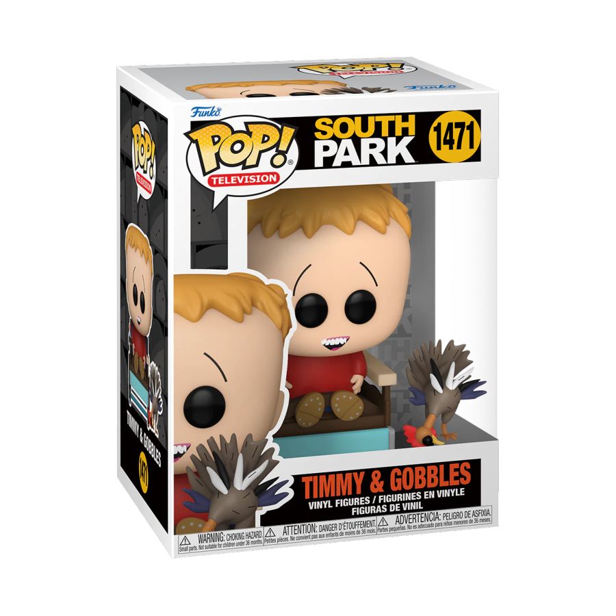 
                  
                    South Park - Timmy & Gobbles Pop! Vinyl
                  
                