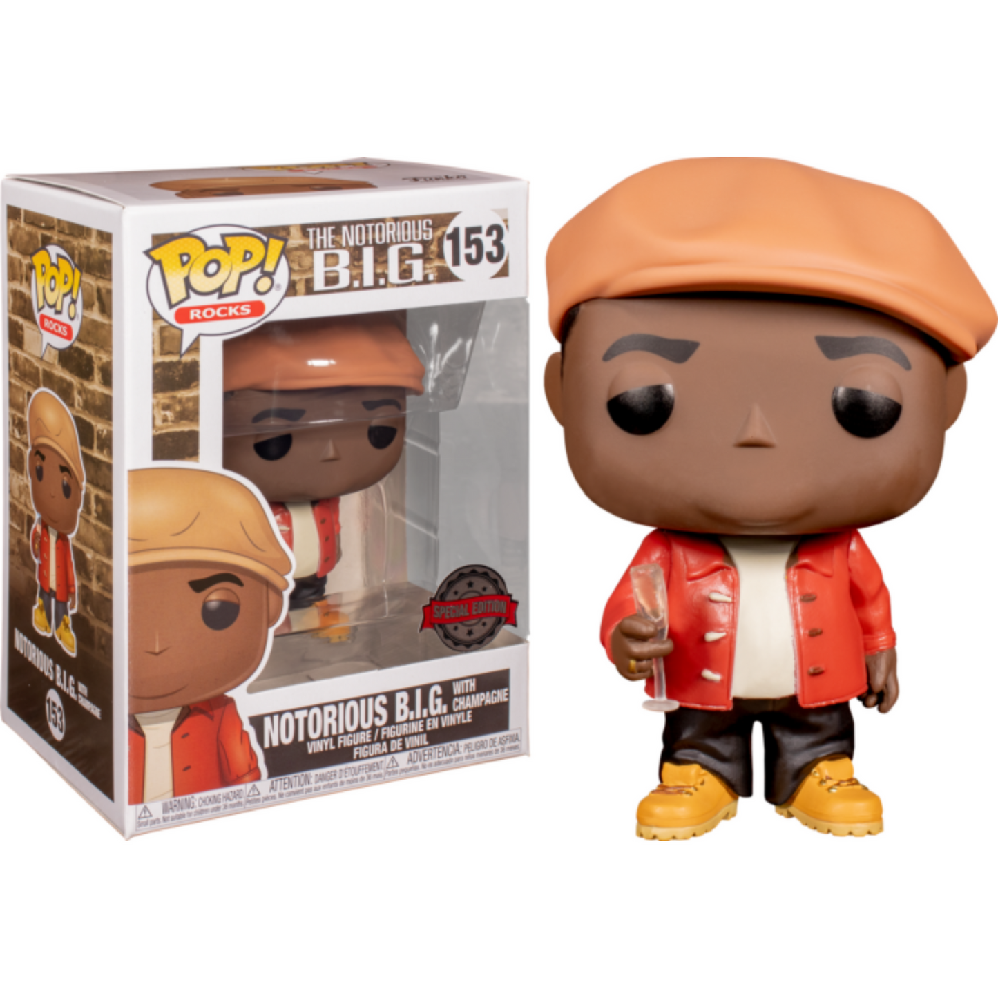 Notorious B.I.G. - Notorious B.I.G. Big Poppa Pop! Vinyl Figure
