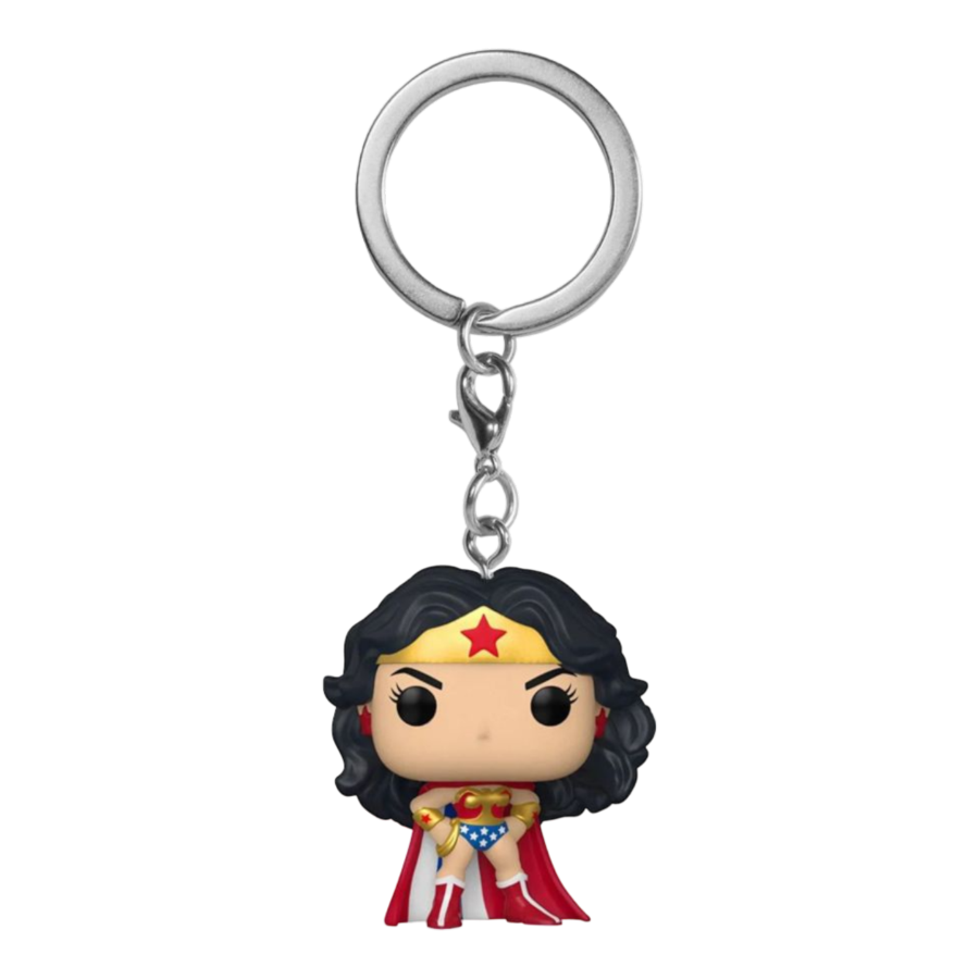 
                  
                    Wonder Woman 80th - Classic w/Cape Pop! Keychain
                  
                