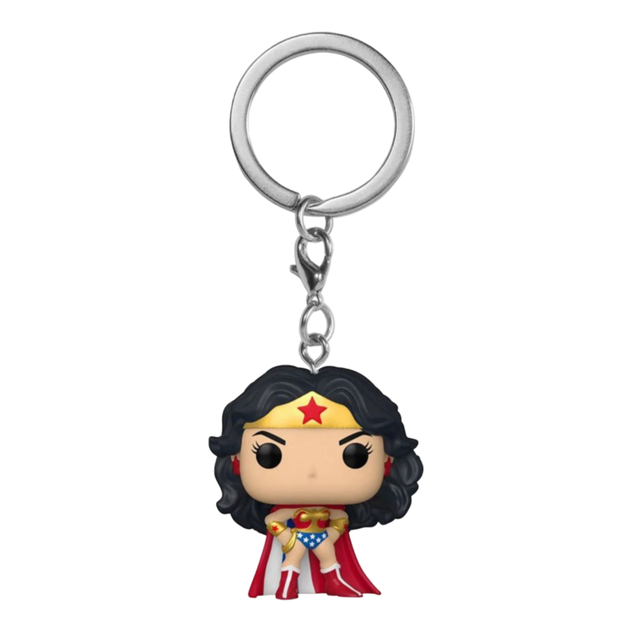 
                  
                    Wonder Woman 80th - Classic w/Cape Pop! Keychain-IKON-ProHobbies
                  
                