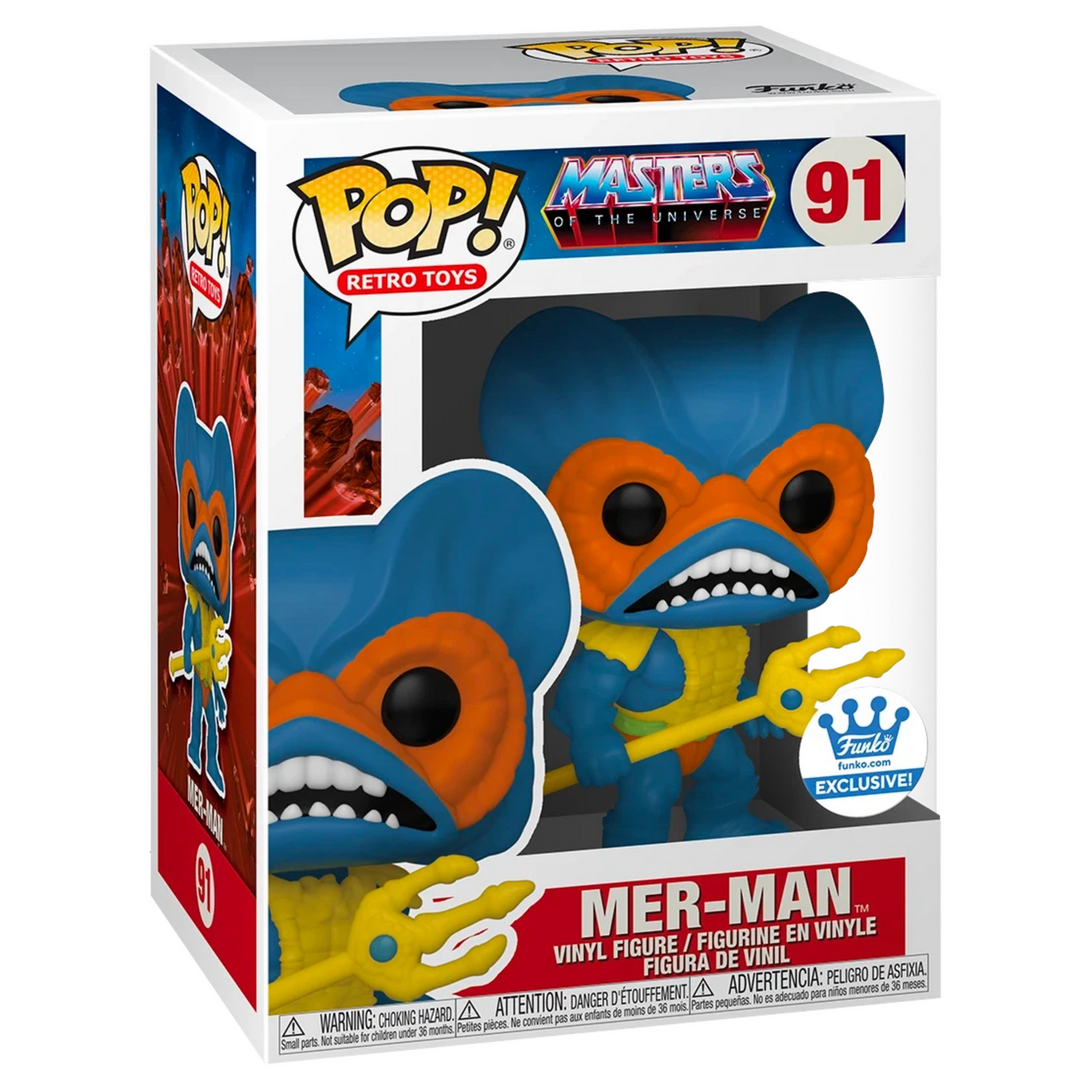 
                  
                    Masters of the Universe - Mer-Man Blue Pop! Vinyl Figure
                  
                