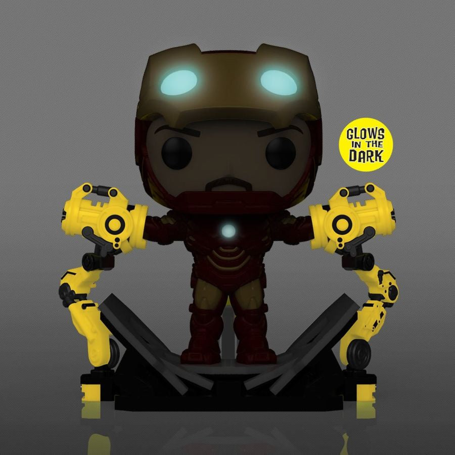 
                  
                    Iron Man 2 - Iron Man Mark IV with Gantry Glow Pop! Deluxe-Funko-ProHobbies
                  
                