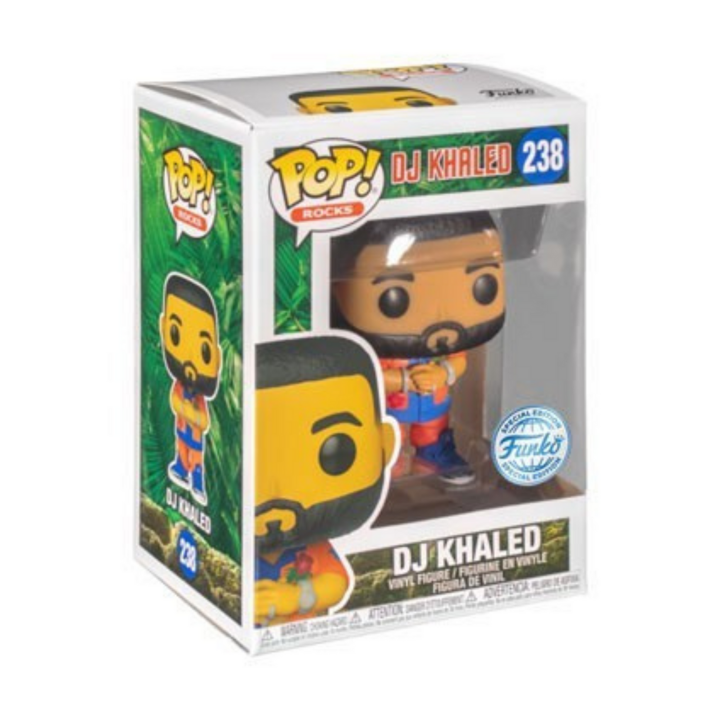 
                  
                    DJ Khaled - DJ Khaled with Orange Outfit Pop! Vinyl Figure
                  
                