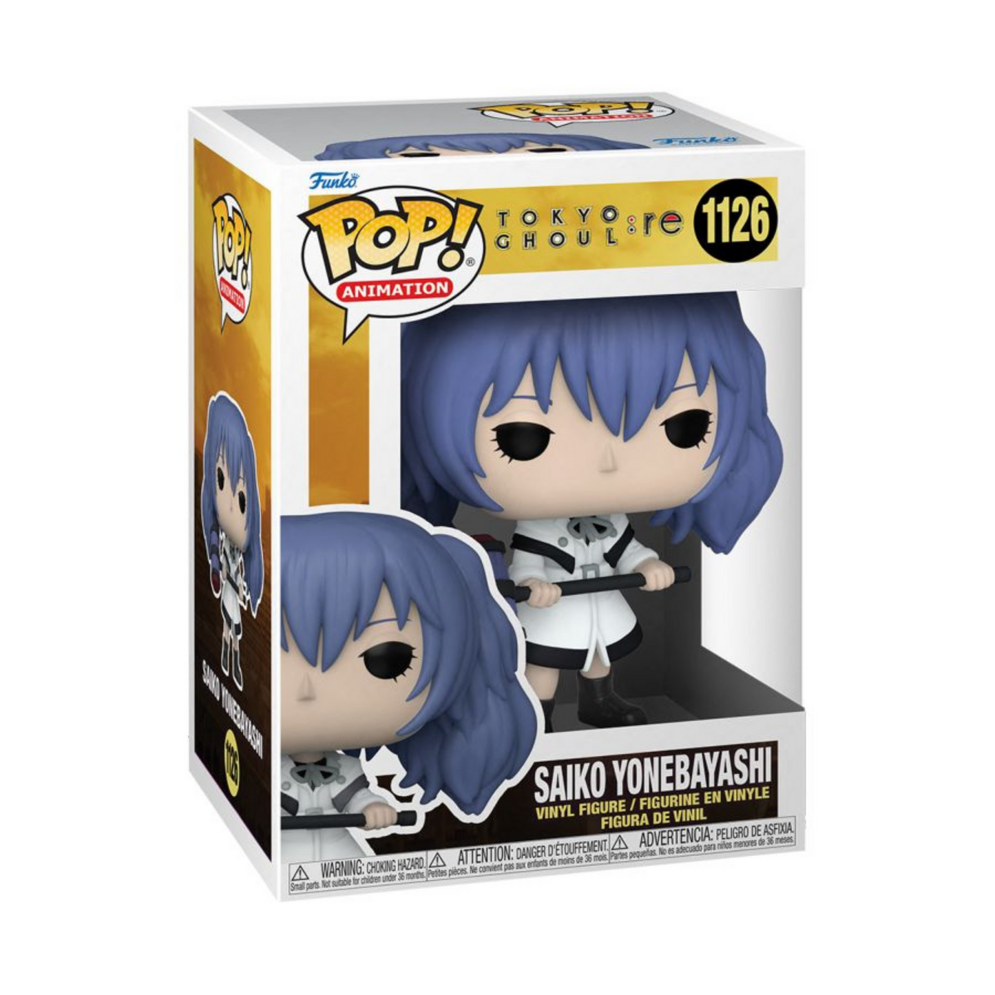 
                  
                    Tokyo Ghoul: re - Saiko Yonebayashi Pop! Vinyl Figure
                  
                