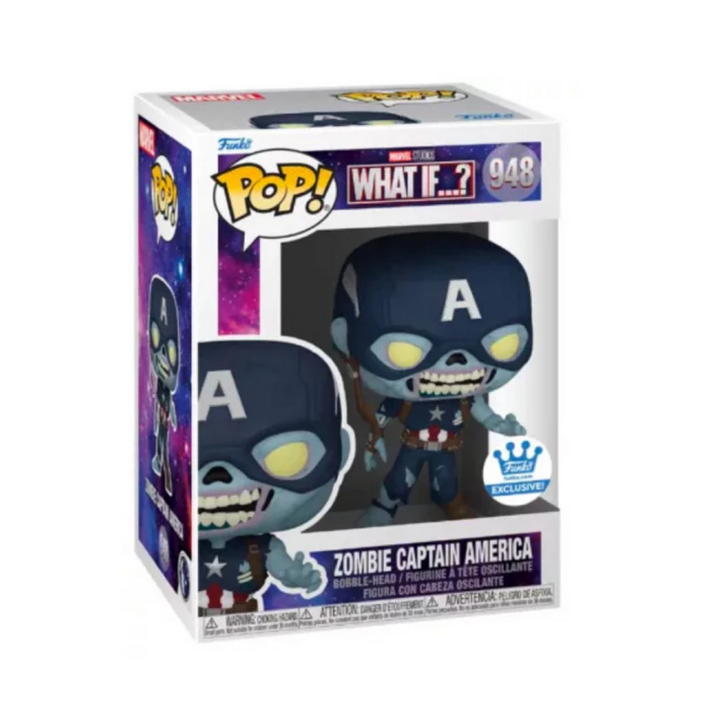 
                  
                    What If…? - Zombie Captain America Pop! Vinyl Figure
                  
                