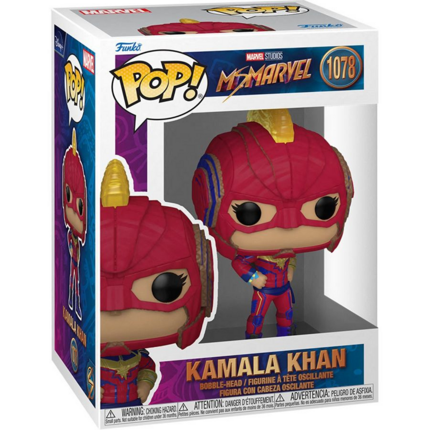 
                  
                    Ms. Marvel (2022) - Kamala Khan Pop! Vinyl Figure
                  
                