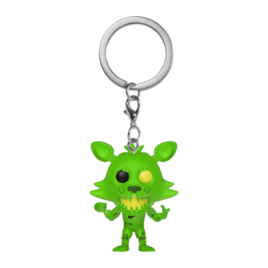 Five Nights at Freddy's: Special Delivery - Radioactive Foxy Pocket Pop! Keychain